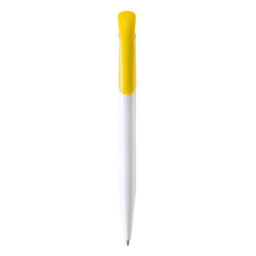 Długopis Atlas z hard-color Biały / żółty LT80825-N0141 (3)