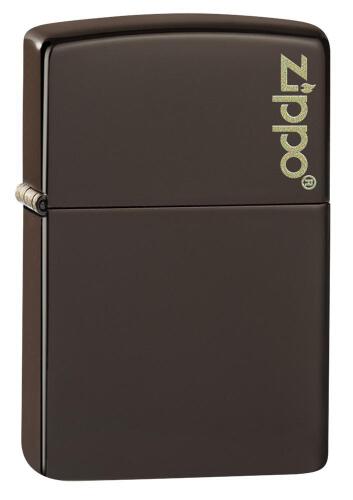 Zapalniczka Zippo Classic z logo Brązowy mat ZIP60005215 