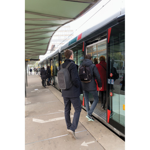 Plecak chroniący przed kieszonkowcami Swiss Peak AWARE™ RPET Czarny P763.091 (12)