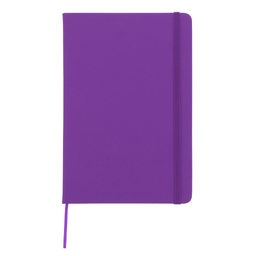 Notatnik A5 PU z kartkami papieru w kropki Purpurowy LT92064-N0072 