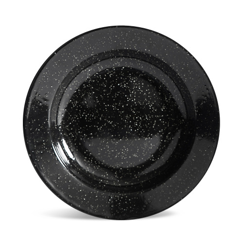 Sagaform Doris Emaliowany Talerz Czarny LT52230-N0002 