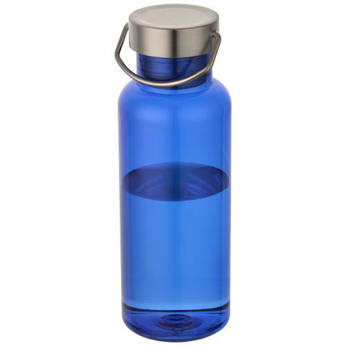 Thor - bidon na wodę wykonany z recyklingowanego tworzywa RPET certyfikowanego standardem RCS, pojemność 600 ml  Królewski niebieski 10095853 
