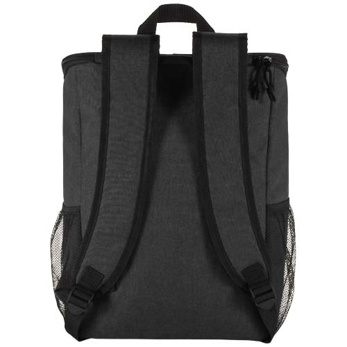 Tundra plecak termiczny z certyfikatem GRS z recyklingu z zestawem sztućców, 20 l Melanż węglowy 13012090 (3)