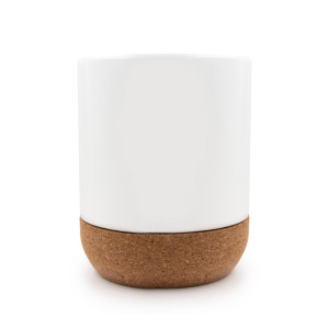 Kubek ceramiczny 370 ml z korkowym elementem | Kate