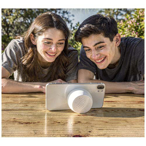 Boompods Zero-Snap 5W, wodoodporny, bezprzewodowy głośnik z magnetycznym mocowaniem Kremowy 12083010 (2)