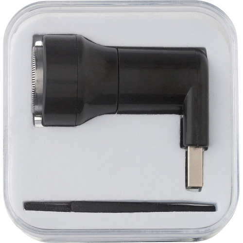 Golarka USB, szczoteczka do czyszczenia czarny V3815-03 (4)