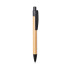 Bambusowy długopis czarny V1992-03  thumbnail