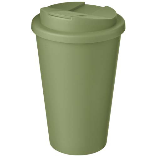 Brite-Americano® POP 350 ml termoizolowany kubek z pokrywką zabezpieczającą przed rozlaniem Melanż zielony 21079562 