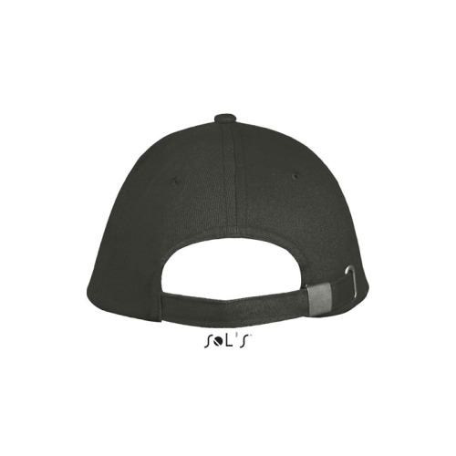 LONG BEACH Czapka 5 pan. Ciemnoszary/jasnoszary S00594-DL-M (1)