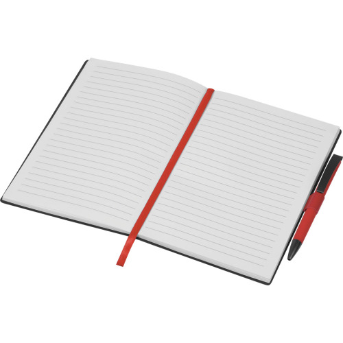 Notes A5 w linie z długopisem MERSIN Czerwony 562005 (2)