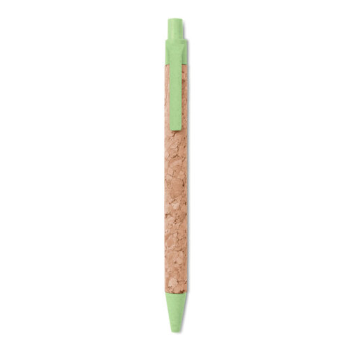 Długopis korkowy zielony MO9480-09 