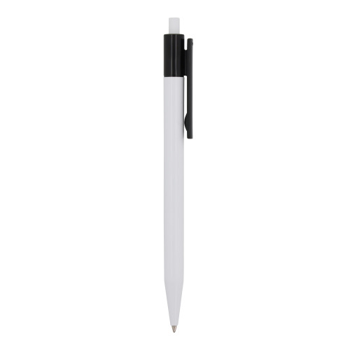Długopis Kuma w mocnym kolorze Biały / czarny LT87877-N0102 (4)