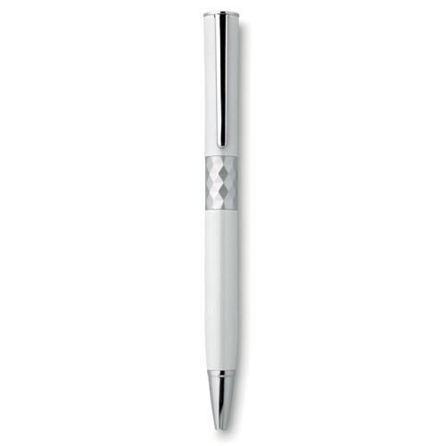 Przekręcany długopis Biały MO8894-06 