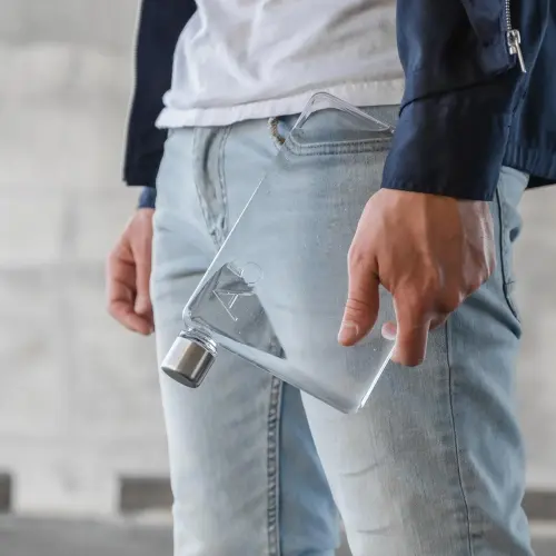 Biznesowa butelka na wodę z tritanu Różowy MMBT01 (2)