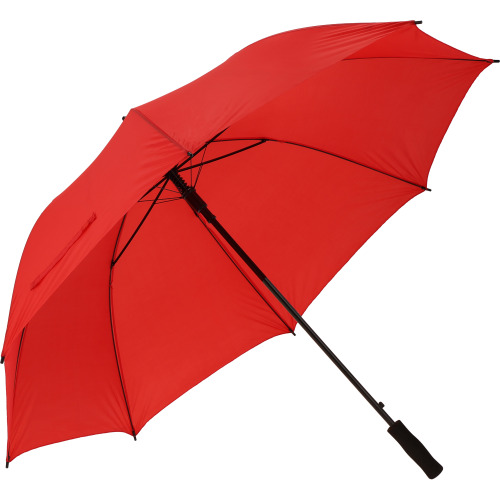 Parasol automatyczny Ø130 cm SUEDERDEICH Czerwony 153105 