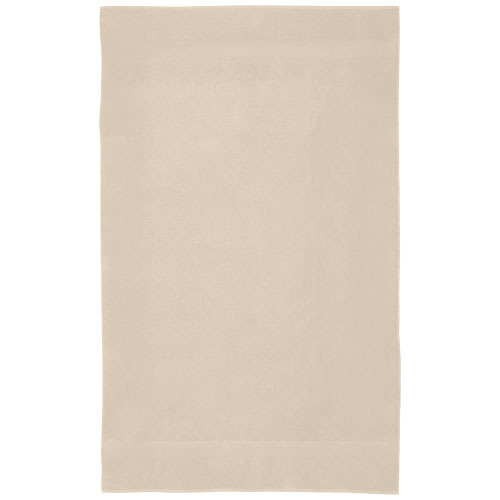 Evelyn bawełniany ręcznik kąpielowy o gramaturze 450 g/m² i wymiarach 100 x 180 cm Beżowy 11700302 (2)