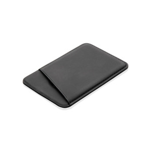 Magnetyczne etui na kartę kredytową do telefonu iPhone 12 Czarny