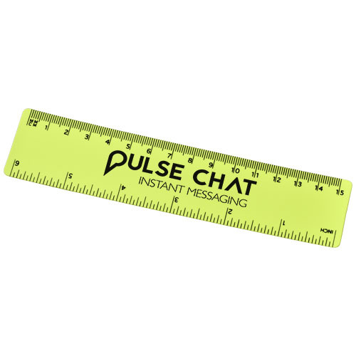 Linijka Rothko PP o długości 15 cm Limonka 21054002 (1)