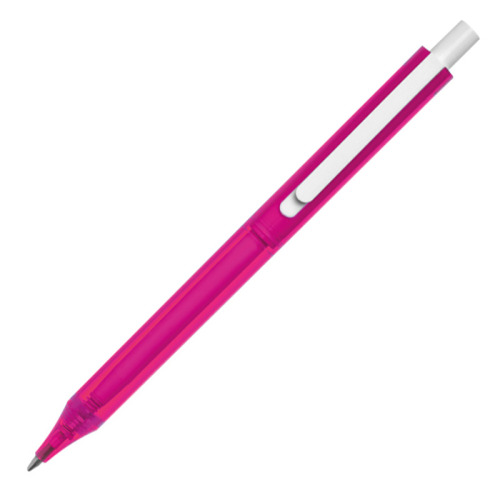 Długopis plastikowy BRUGGE różowy 006811 (3)