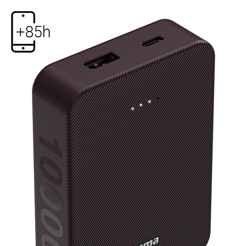 Power bank 10000 mAh Hama Power Pack Burgund VH023-12 (6)