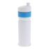 Bidon sportowy z obwódką  750ml Biały / jasnoniebieski LT98786-N0112 (4) thumbnail