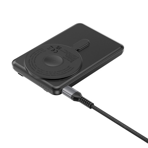 Magnetyczny power bank 5000 mAh Urban Vitamin Redwood Czarny P322.7101 (5)