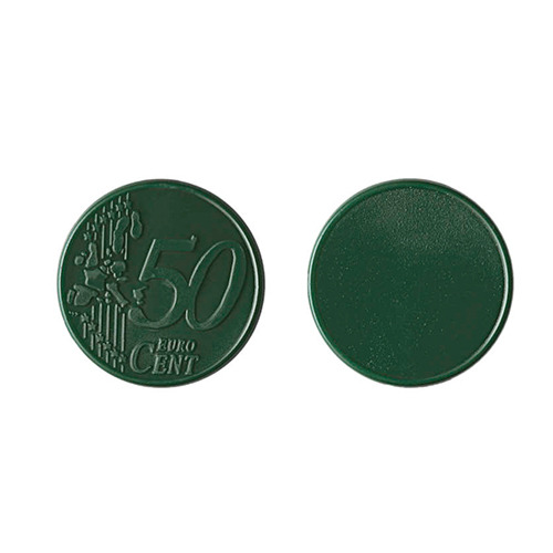 Plastikowy żeton do wózka 0,50 € / Coin 50 Zielony IP14083342 