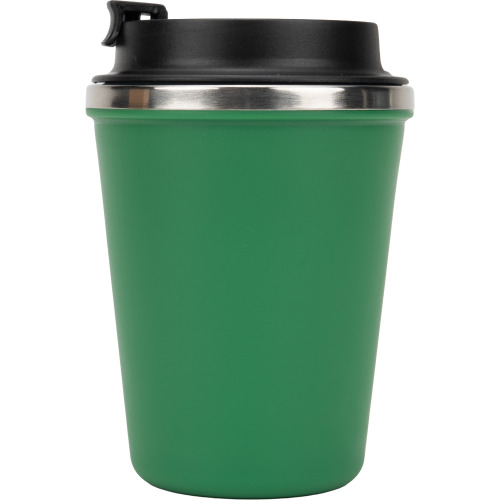 Kubek termiczny 350 ml z powłoką z recyklingu METODY Zielony 8496209 (4)