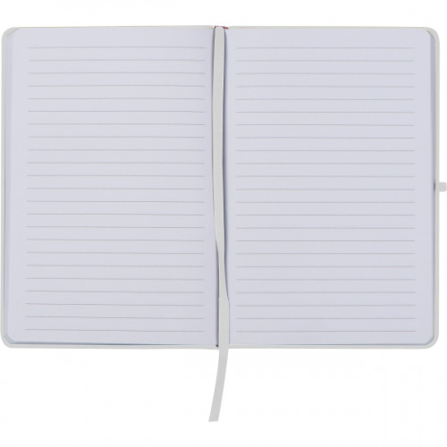 Notatnik A5 w linie z materiałów z recyklingu LORENA Biały 2875906 (4)