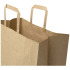 Kraft torba papierowa 80–90 g/m2 z płaskimi uchwytami — 32 x 17 x 39 cm Kraftowy brąz 1PQ01106 (3) thumbnail