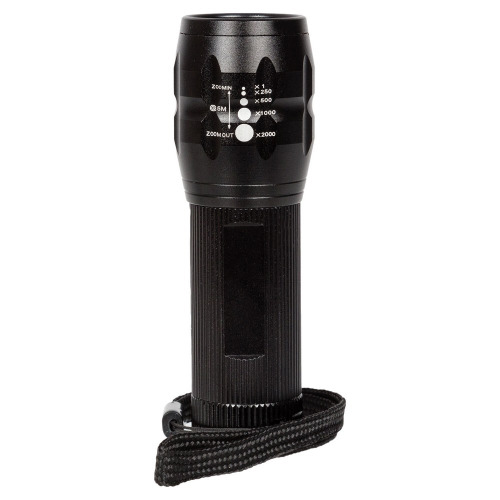 Latarka 1 CREE LED Air Gifts, lampka rowerowa | Cynthia Czarny V8747-03 (5)