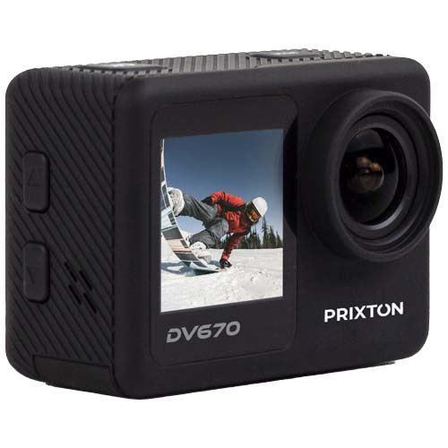Prixton DV670 kamera sportowa 4K z dwoma ekranami Czarny 2PA17390 (2)
