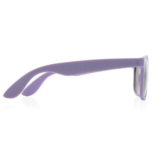 Okulary przeciwsłoneczne, PP z recyklingu fioletowy P453.899 (2)