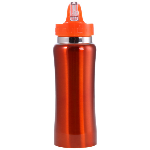 Bidon, butelka sportowa 600 ml pomarańczowy V4656-07 (2)