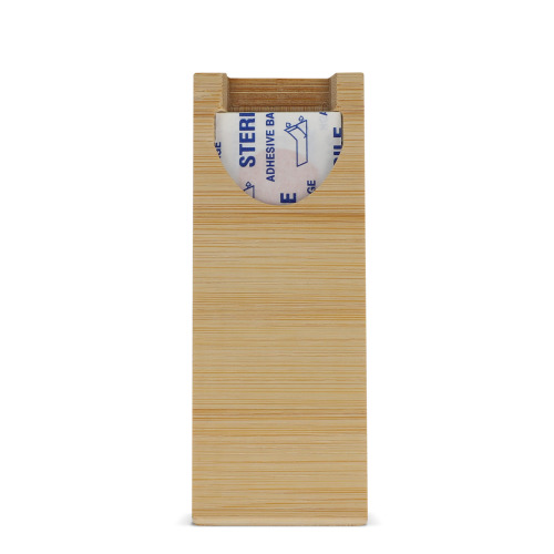 Plastry w bambusowym pudełku Naturalny LT90398-N0094 (2)