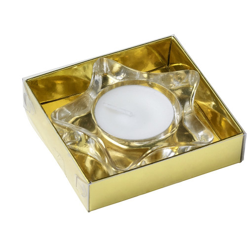 Świecznik "gwiazda" Złoty V8821-24 (4)