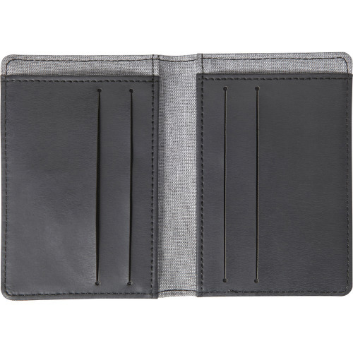 Etui na karty kredytowe, ochrona przed RFID Grafitowy V2809-15 (3)