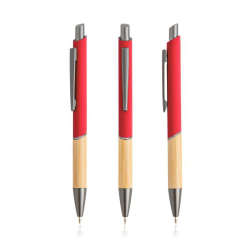 Długopis z recyklingowanego aluminium / Balur Czerwony IP13158952 