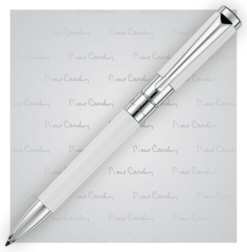 Długopis metalowy AURELIE Pierre Cardin Biały B0100400IP306 
