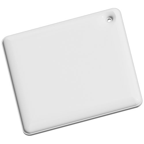 RFX™ reflective mała odblaskowa zawieszka z TPU, romb Biały 1PR08301 (2)