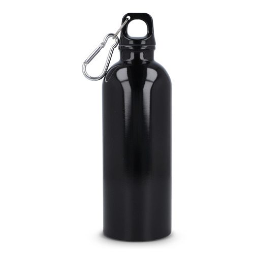 Butelka jednościenna ze stali nierdzewnej pochodzącej z recyklingu, 500 ml Czarny LT98693-N0002 (5)