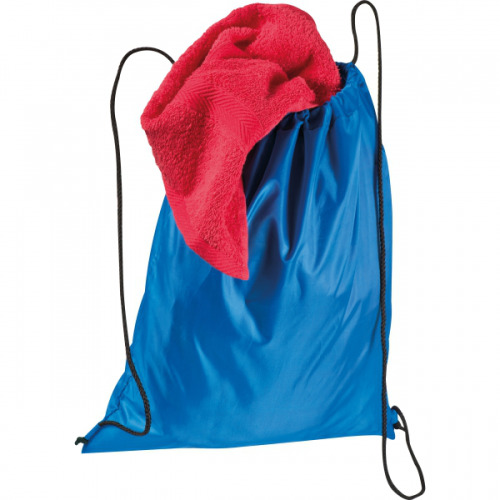 Worek z poliestru z recyklingu 210D WANDA Niebieski 6470004 (3)