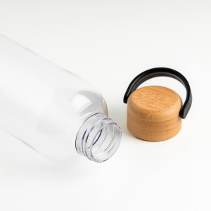 Butelka tritanowa z bambusowym korkiem - 1L / BTBOTTLE