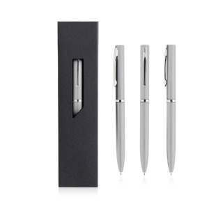 Metalowy długopis w opakowaniu prezentowym / Twistal Light Grey