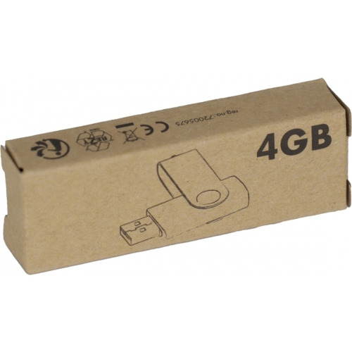 Pendrive drewniany 4GB 2.0 LEAGUE CITY Brązowy 087801 (3)