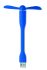 Przenośny wentylator USB niebieski MO9063-37 (1) thumbnail