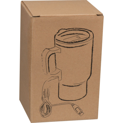 Kubek termiczny na USB 400 ml KRISTINA Szary 6261307 (6)