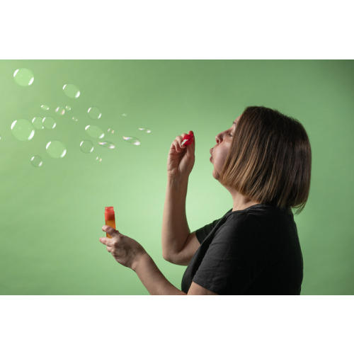 Bańki mydlane BUBBLES, 30 ml Czerwony 15018-04 (4)