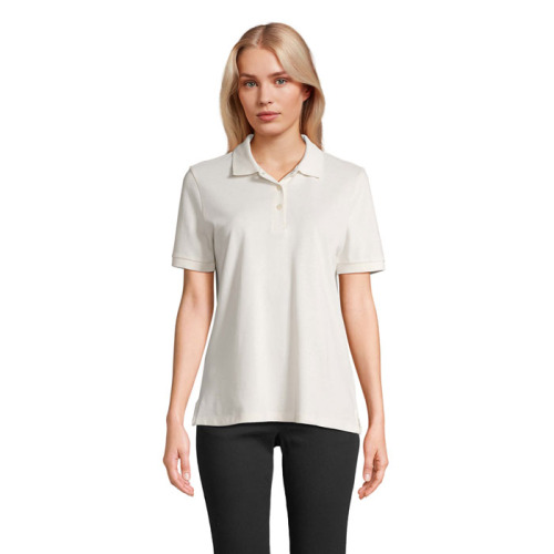 PACIFIC WOMEN POLO Off-White S04440-WW-L 