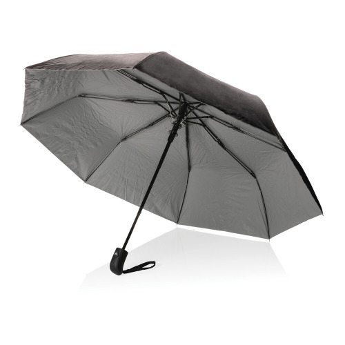 Mały parasol 21" AWARE™ RPET Srebrny P850.552 (4)